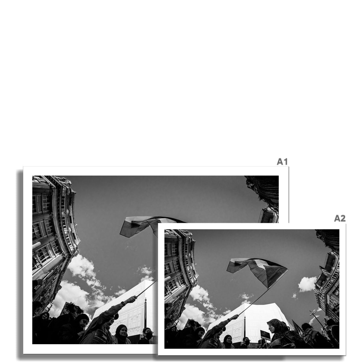 Demo at Oxford St — Photo Art Print