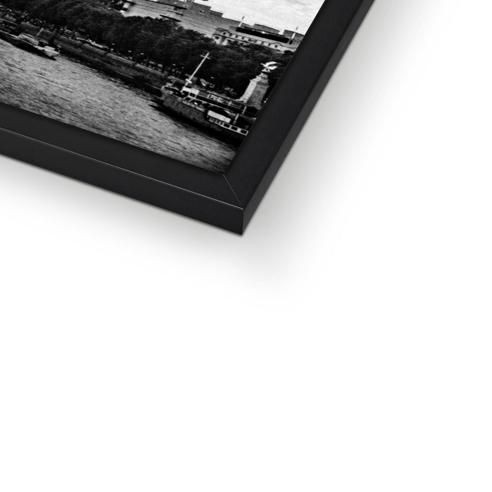 London , October, 2023 —  Framed Print