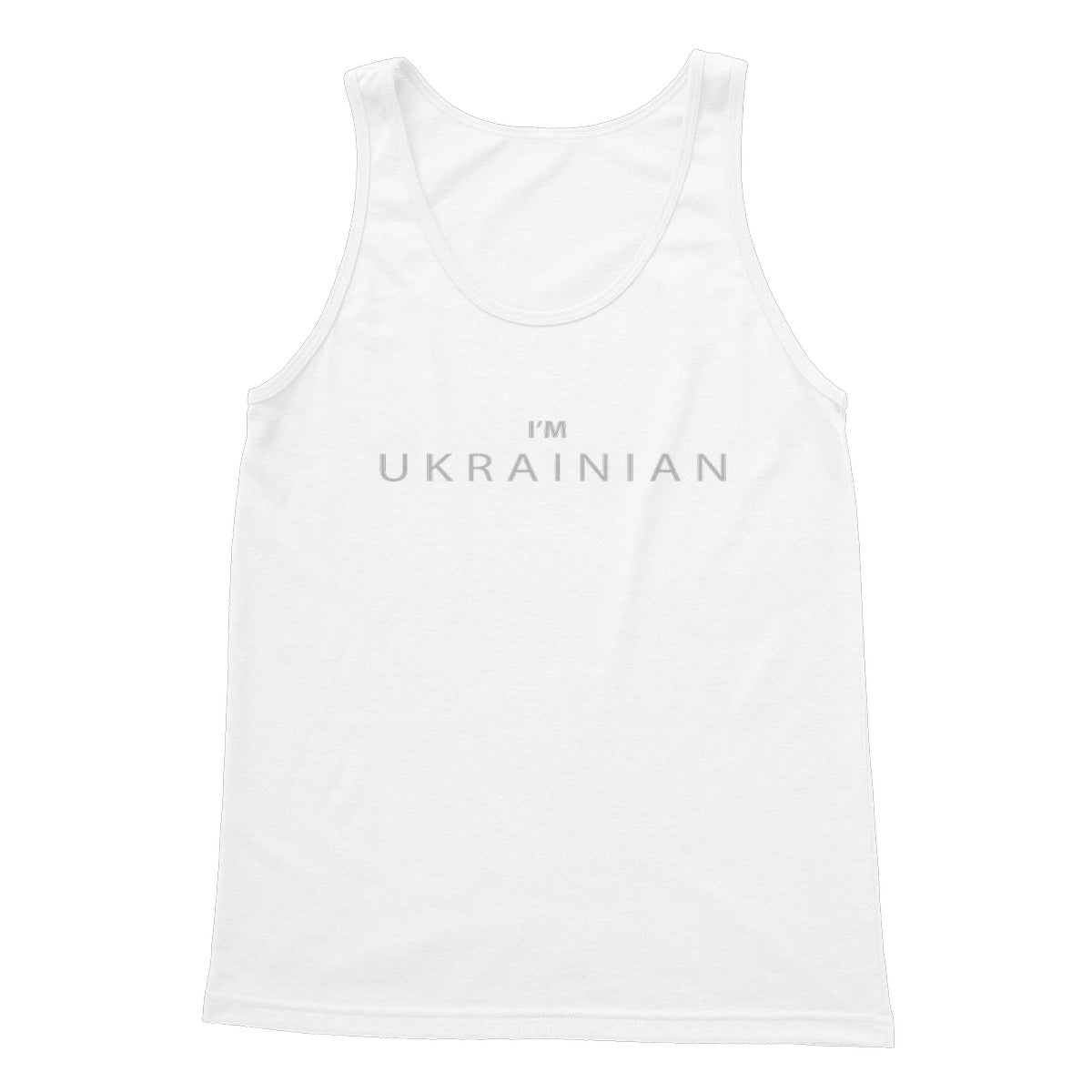 I’M UKRAINIAN Softstyle Tank Top