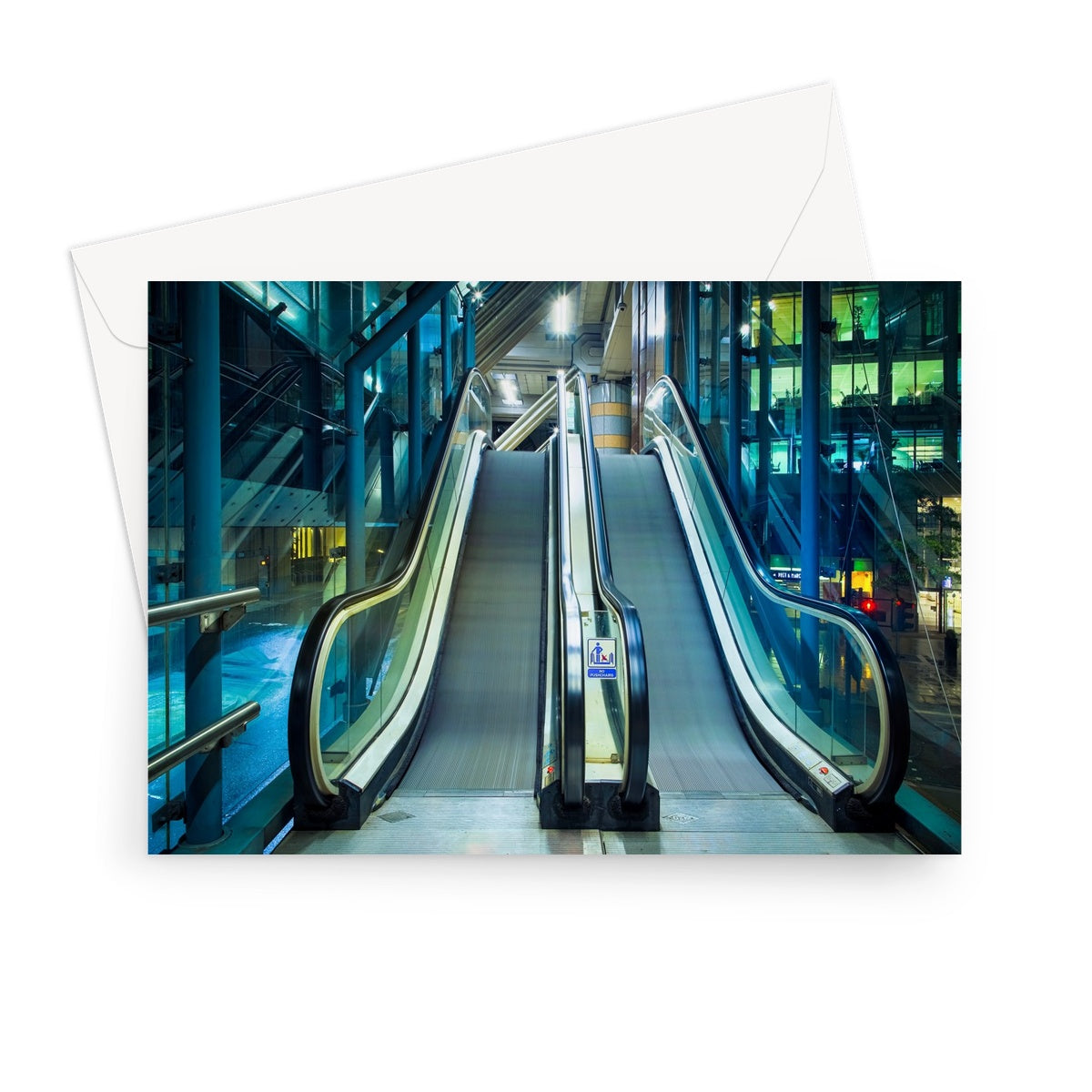 London at Night —  Greeting Card