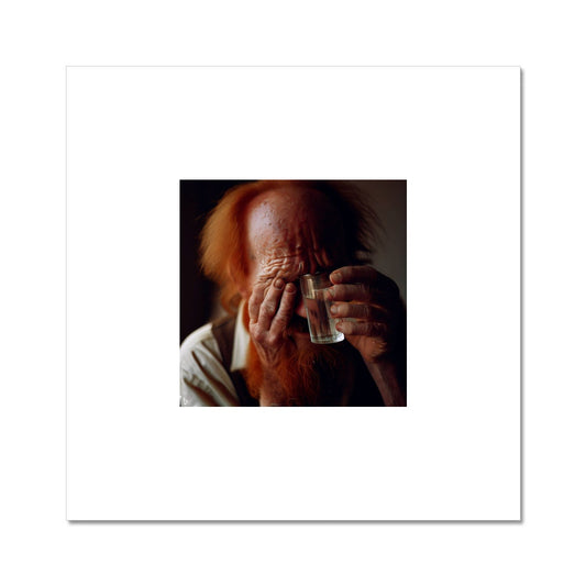 AI image Fine Art Print