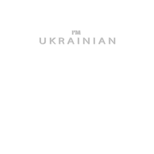 I’M UKRAINIAN Temporary Tattoo
