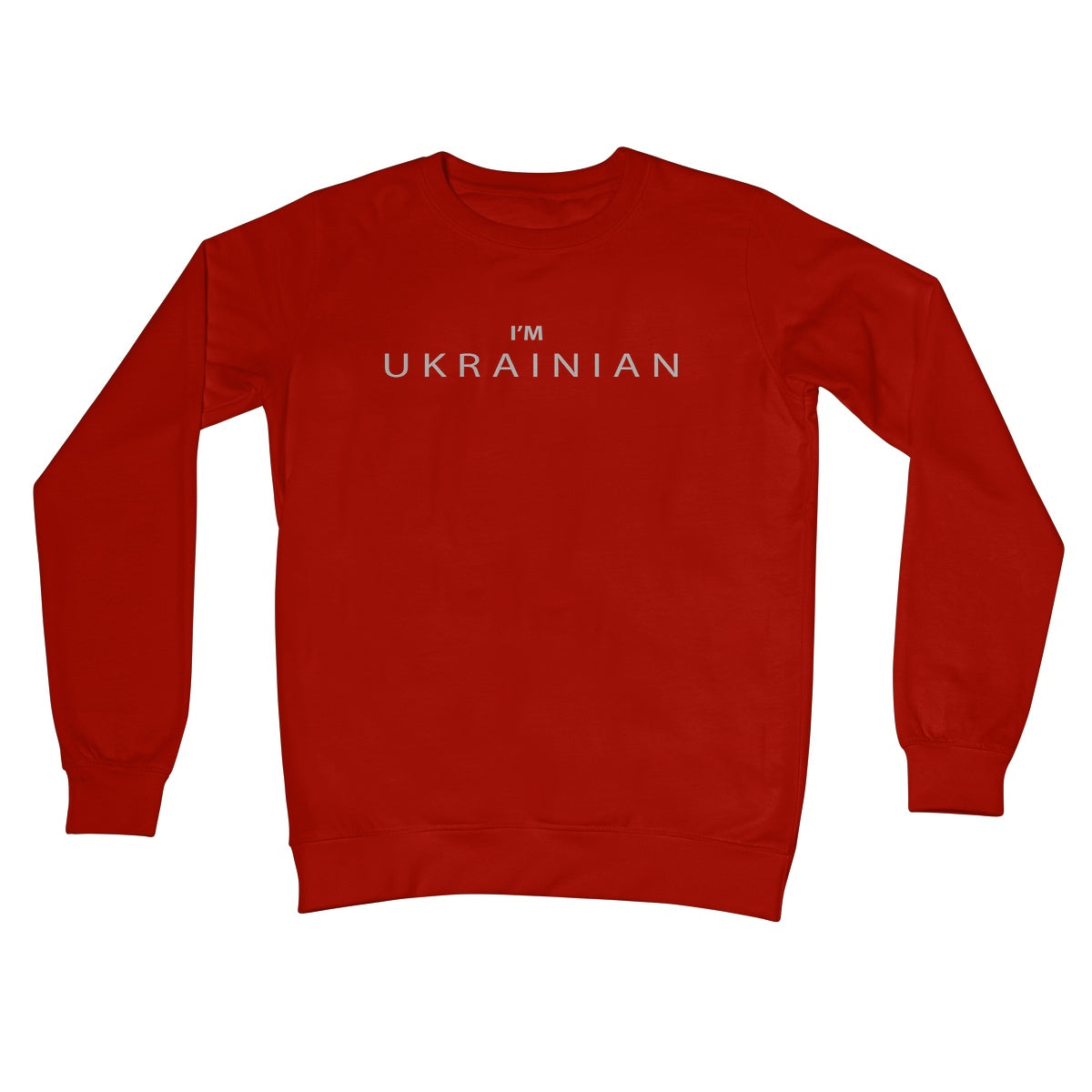 I’M UKRAINIAN Crew Neck Sweatshirt