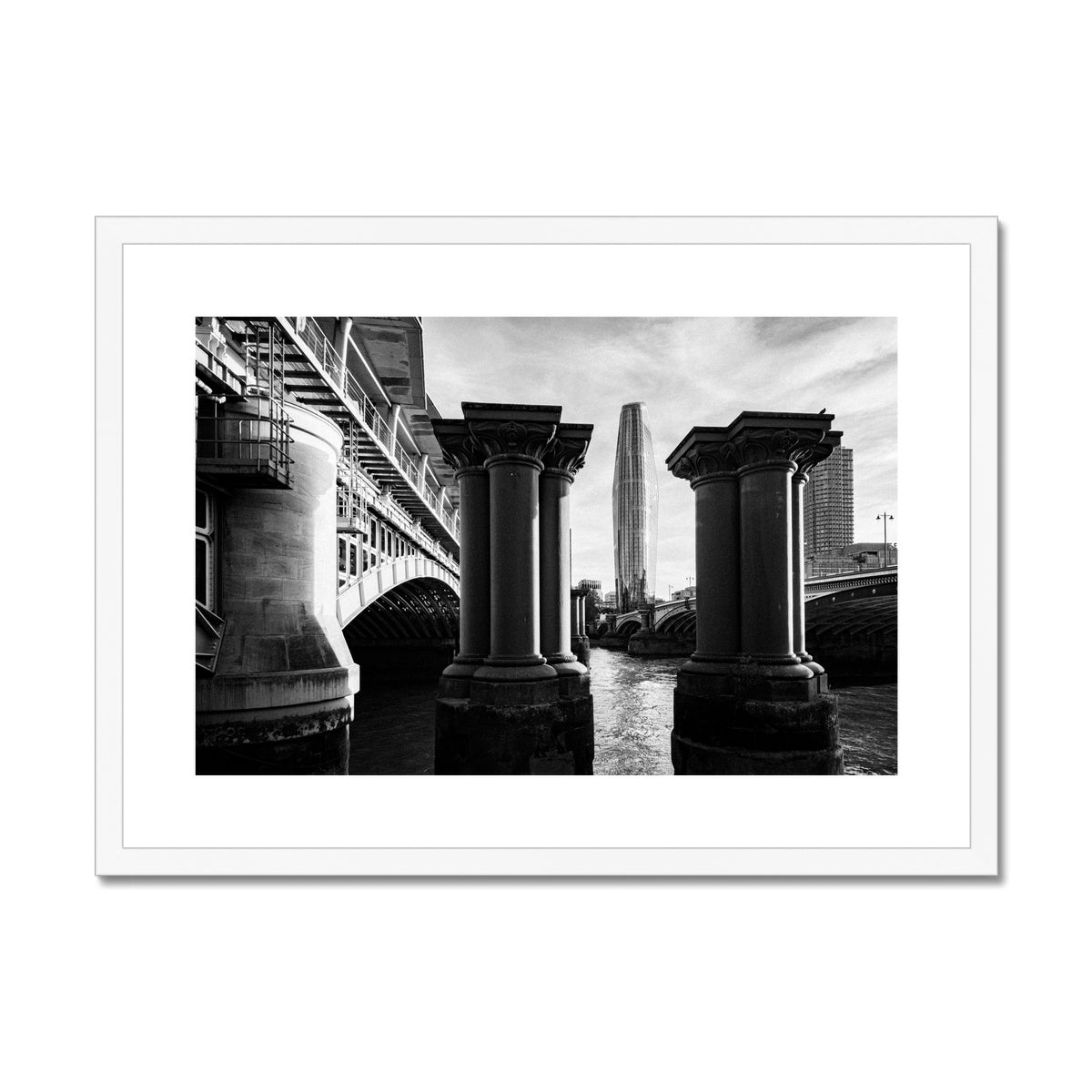 London , October, 2023 —  Framed & Mounted Print