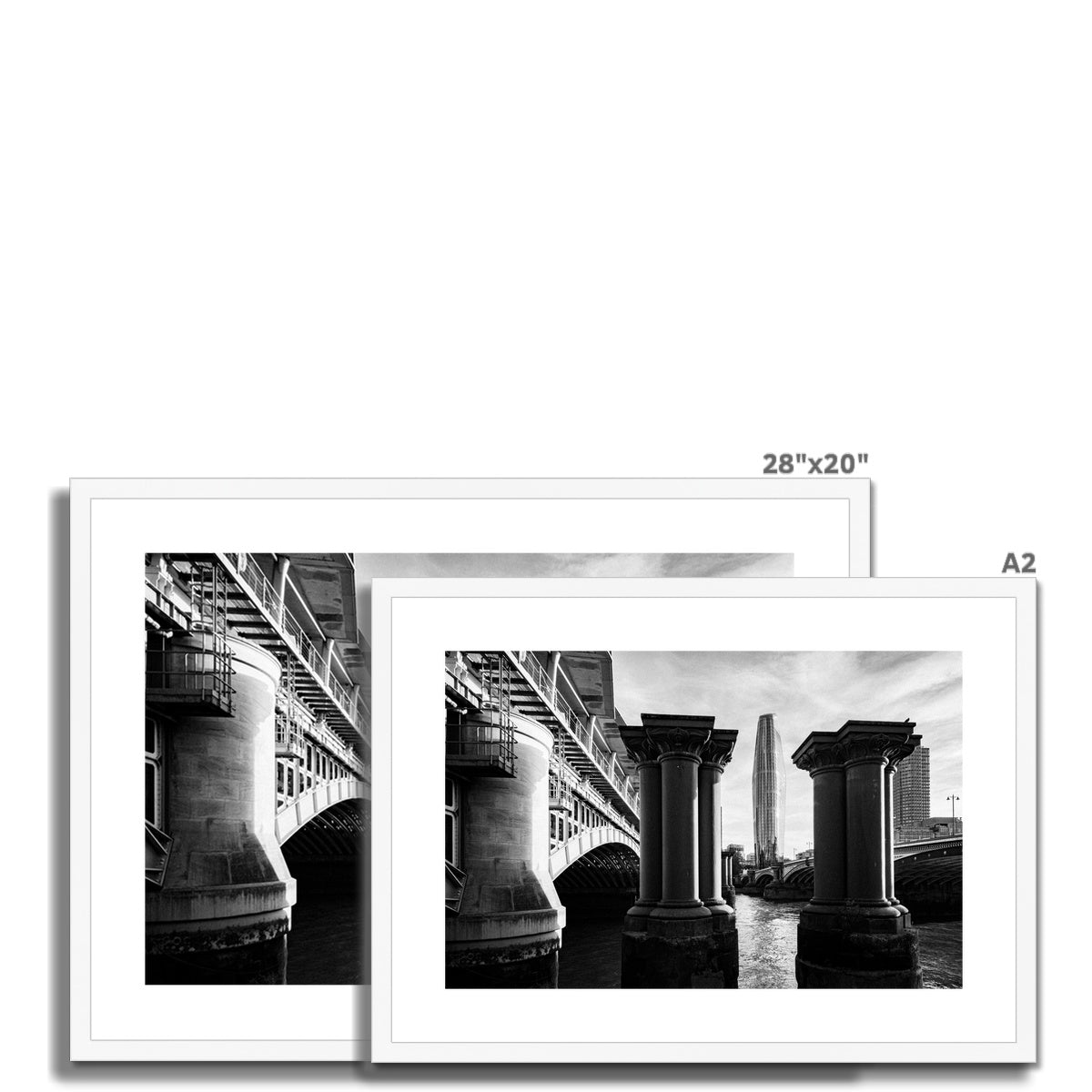 London , October, 2023 —  Framed & Mounted Print