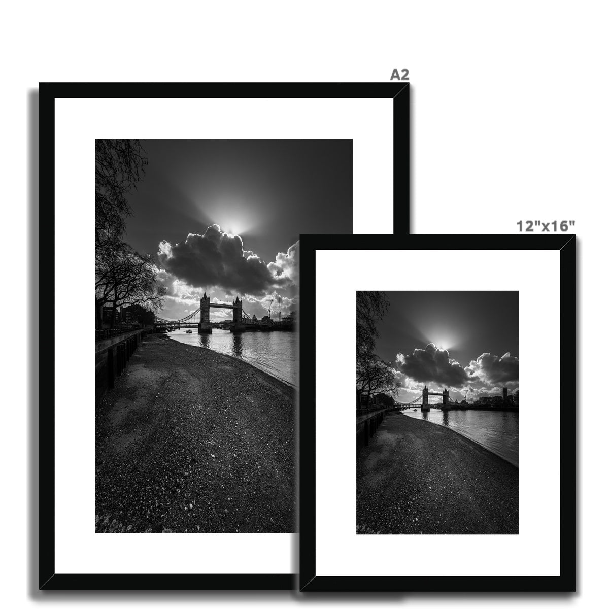 Tower Bridge  Framed & Mounted Print