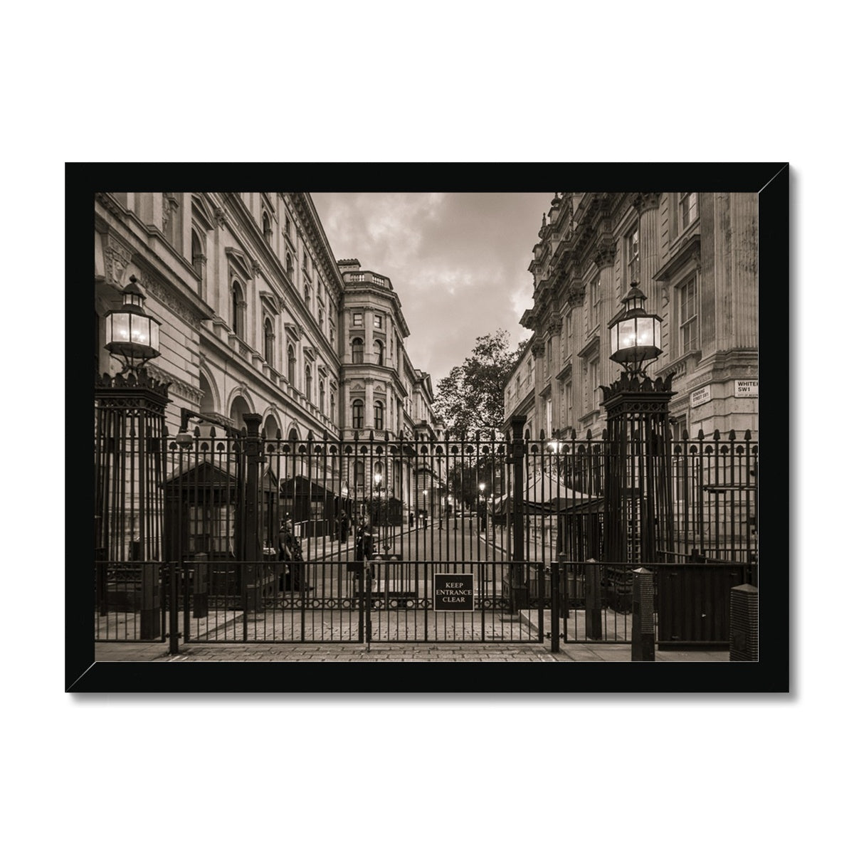 Downing Street —  Framed Print