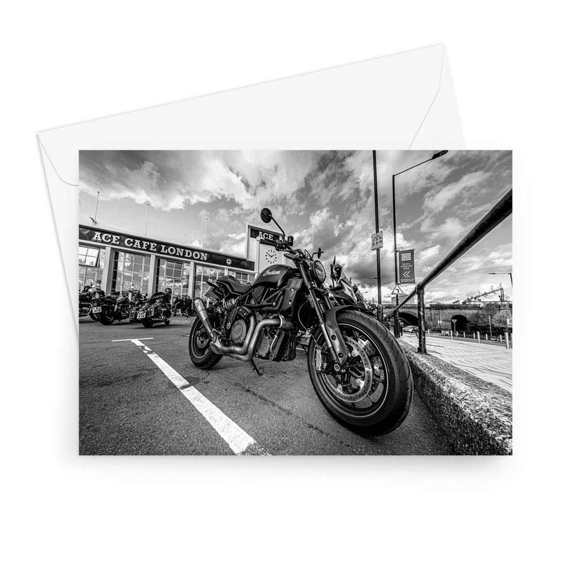 Ace Cafe —  Greeting Card