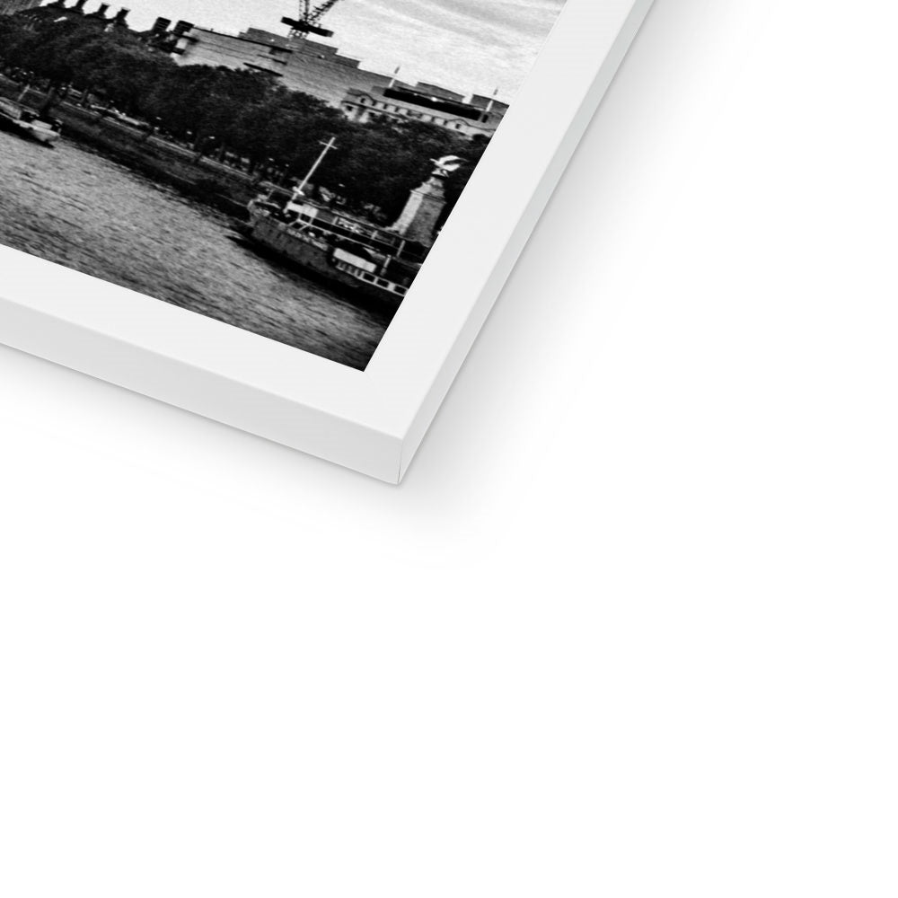 London , October, 2023 —  Framed Print