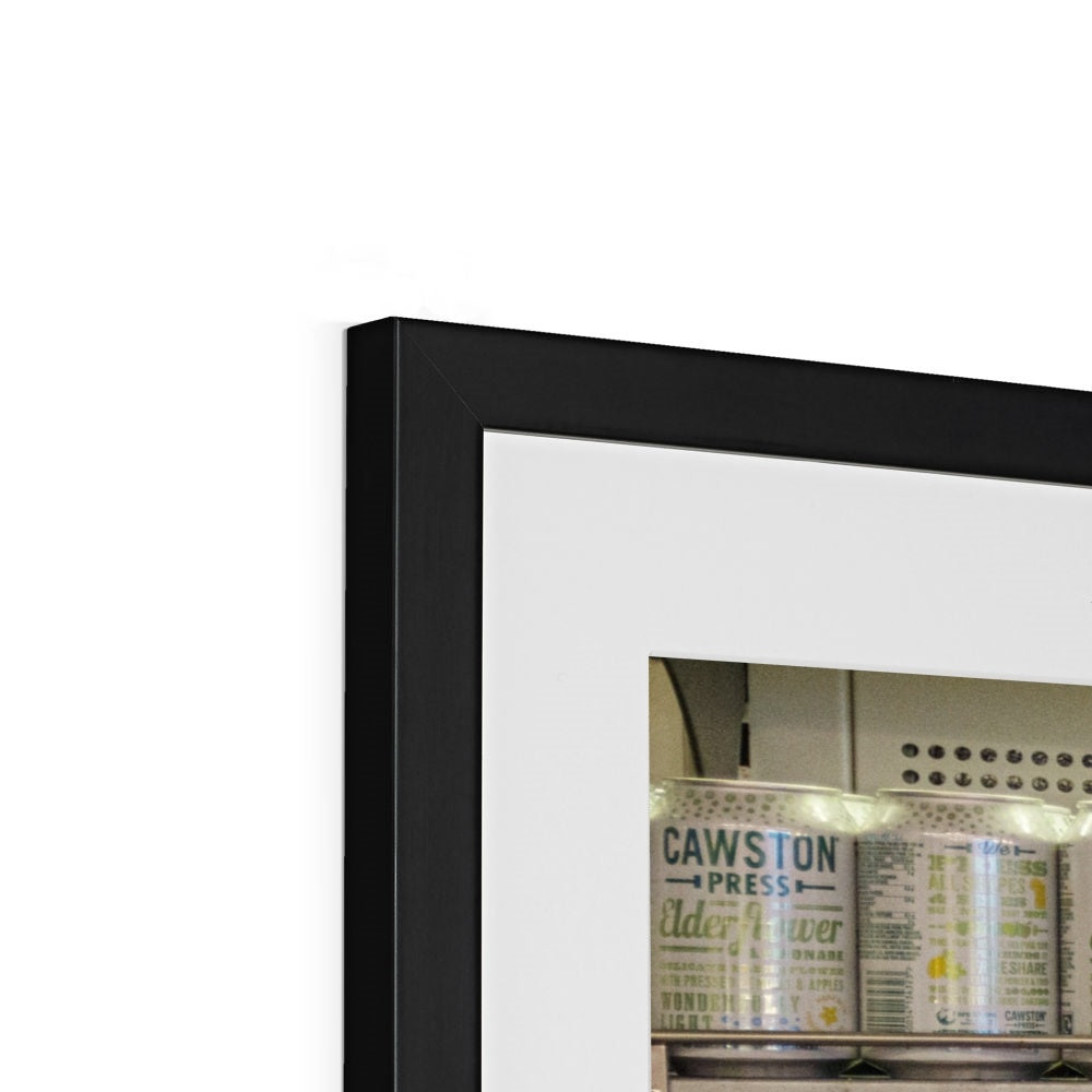 Shelves —  Framed & Mounted Print