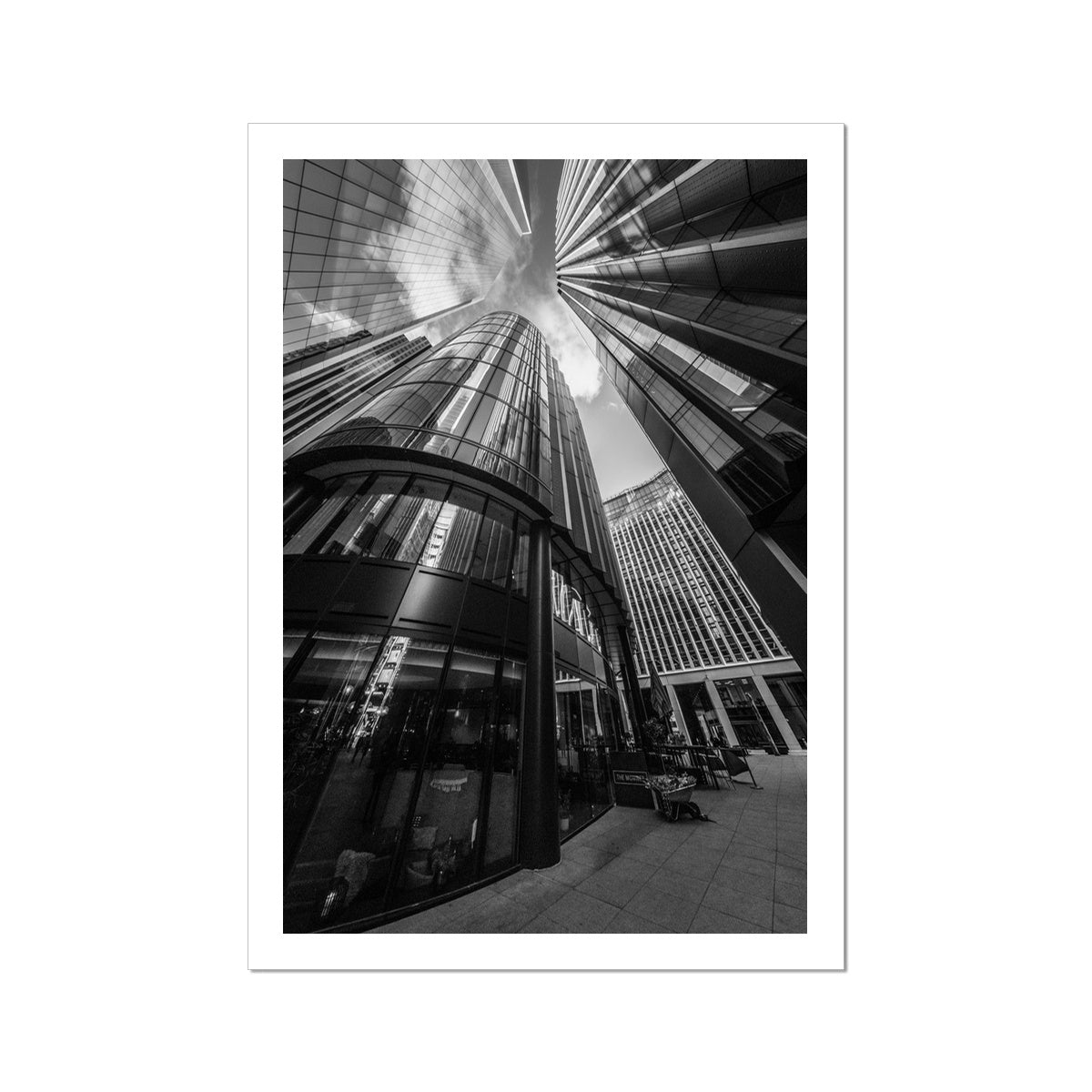 London Skyscrapers Hahnemühle German Etching Print