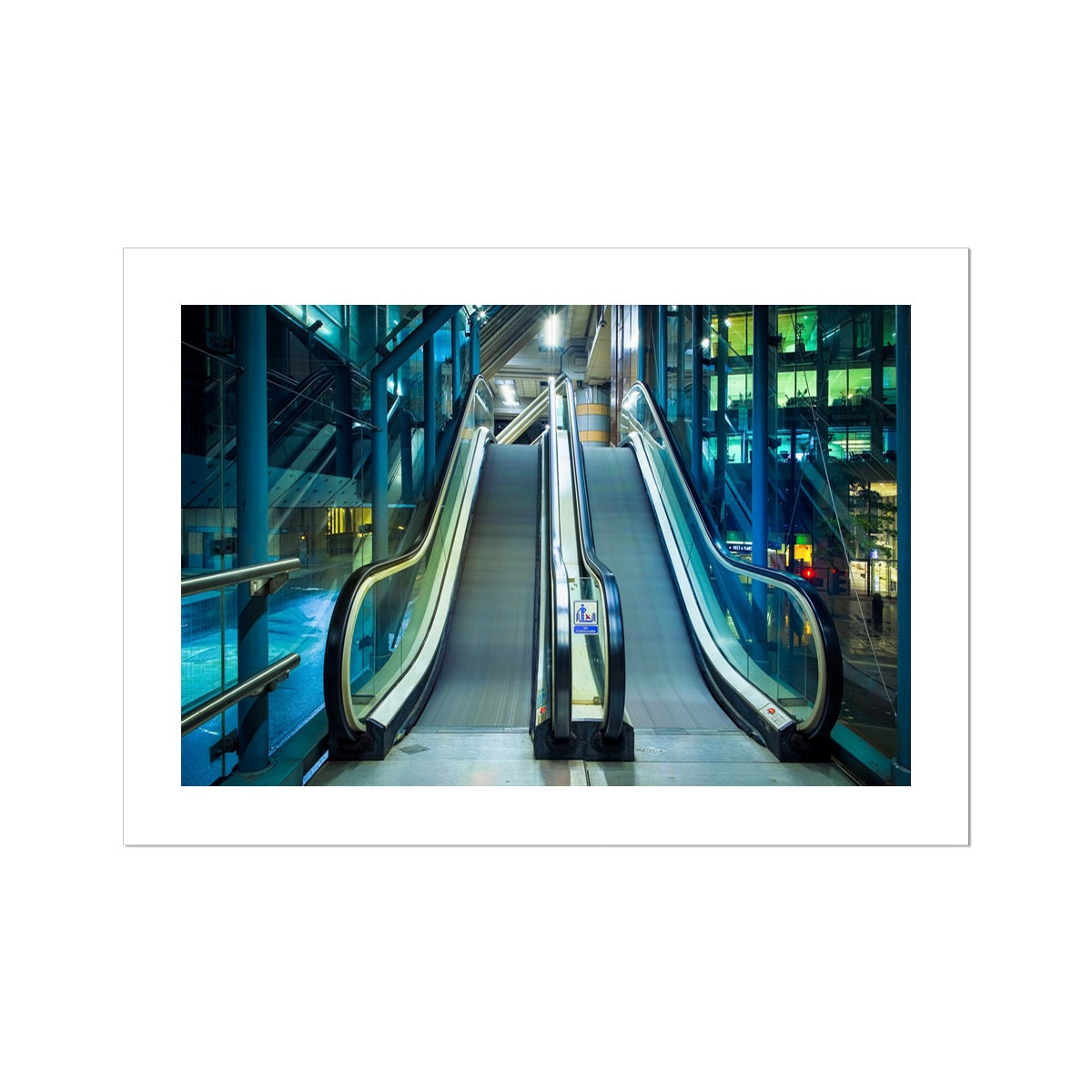 London at Night —  Photo Art Print