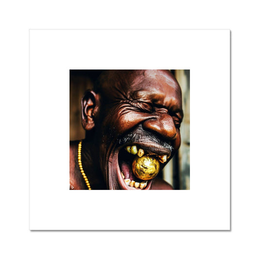 AI image Fine Art Print