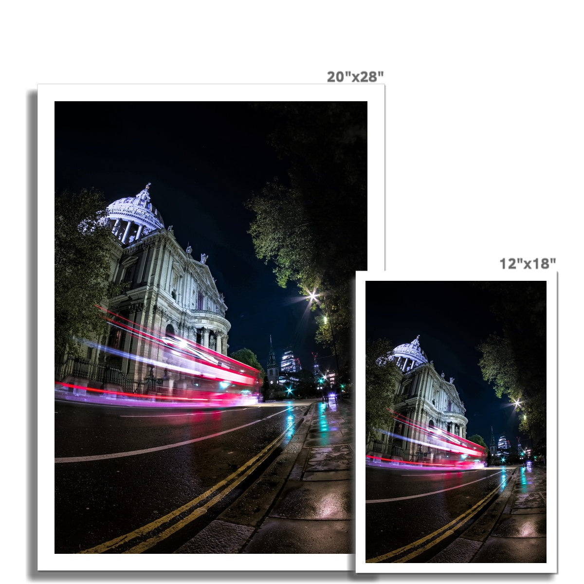 London at Night —  Hahnemühle Photo Rag Print