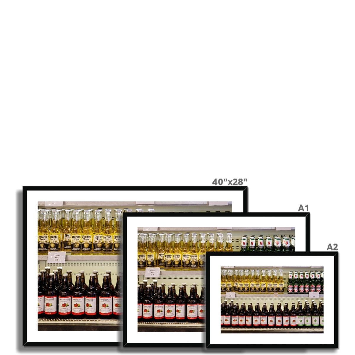 Shelves —  Framed & Mounted Print