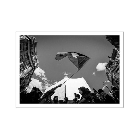 Demo at Oxford St — Photo Art Print