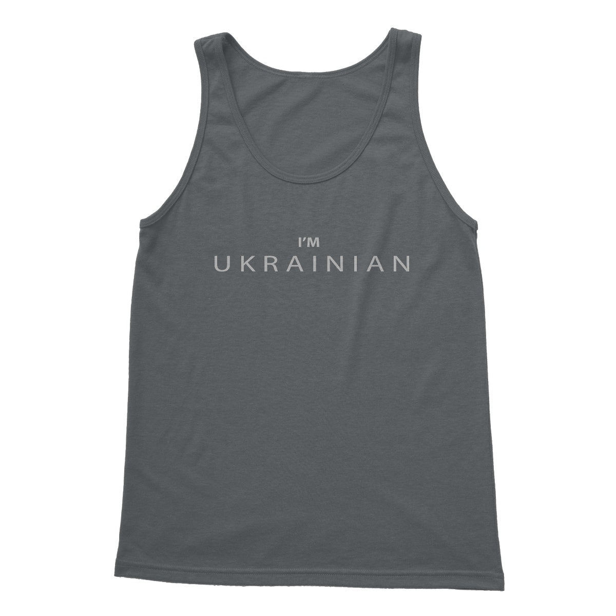 I’M UKRAINIAN Softstyle Tank Top