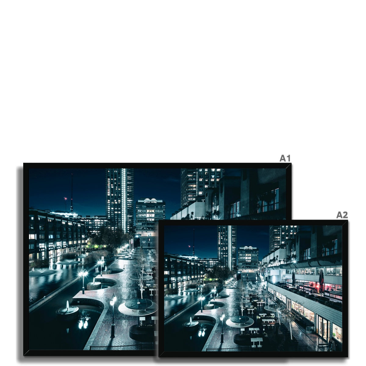 London at Night —  Framed Print