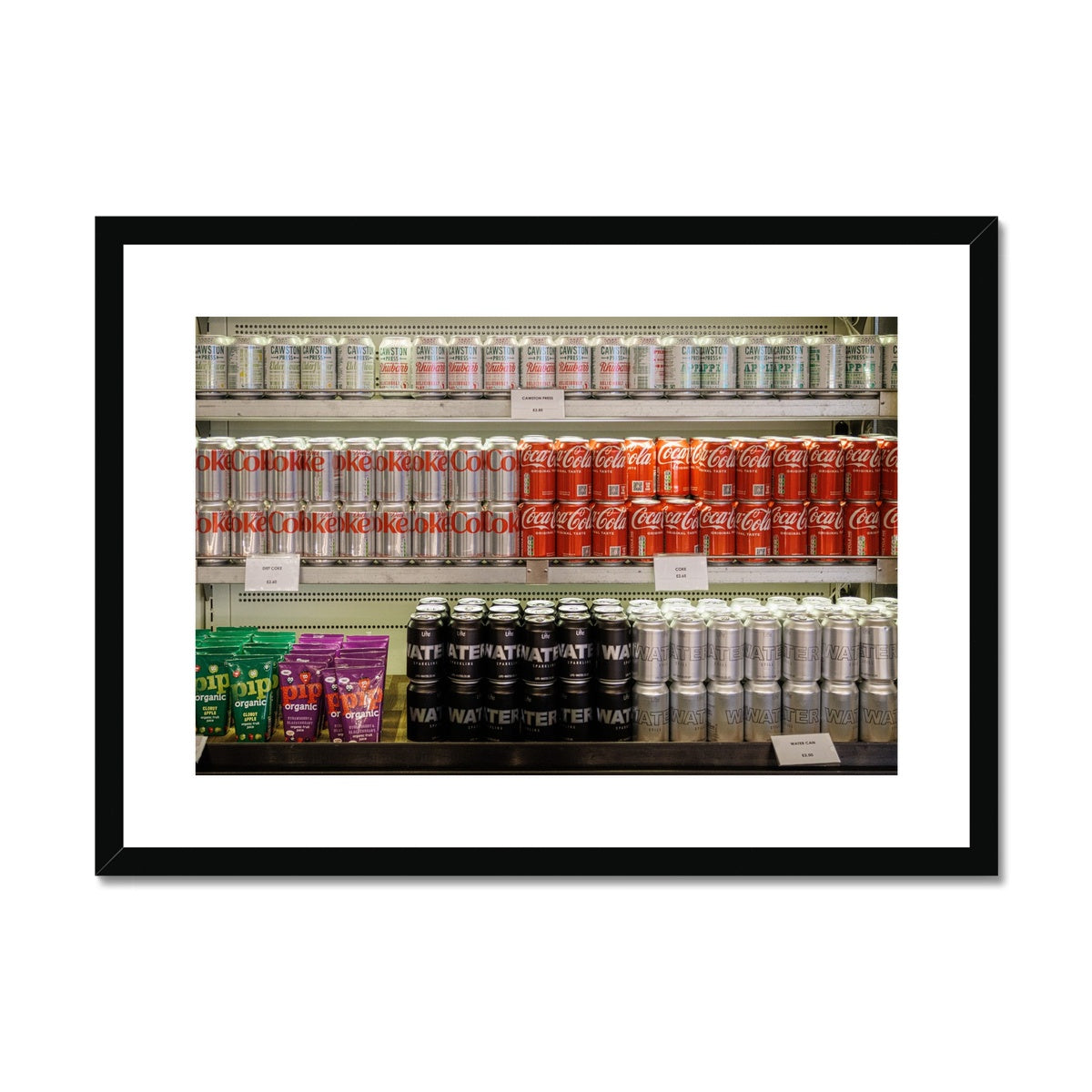 Shelves —  Framed & Mounted Print