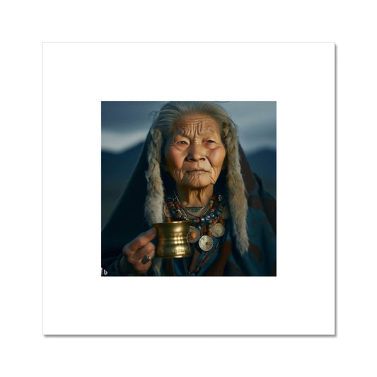 AI image Fine Art Print