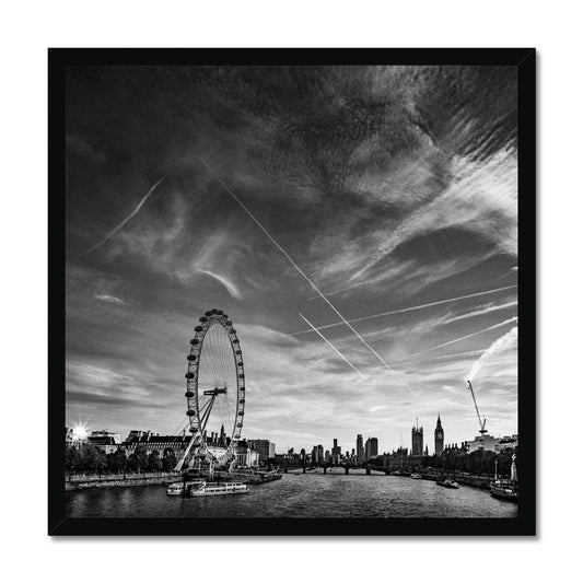 London , October, 2023 —  Framed Print